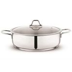 Schafer 1S2817-13001-INX05 Held Inox 26 cm Basık Çelik Tencere