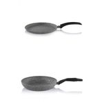 Schafer 24 cm Granit Tava ve 25 cm Krep Tavası
