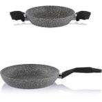 Schafer 26 cm Granit Tava ve 22 cm ndüksiyon Tabanlı Sahan Seti