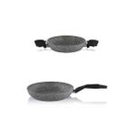 Schafer 28 Cm Granit Tava Ve 22 Cm Sahan Gri