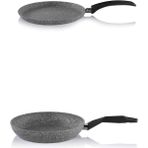 Schafer 28 cm Granit Tava ve 25 cm Krep Tavası