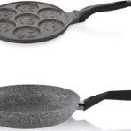 Schafer 28 cm Granit Tava ve 26 cm Emoji Pankek Tavası