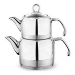 Schafer Ada Metal Küçük 4 Parça Inox Çaydanlık Takımı