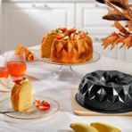 Schafer Black Stone Prıltı Döküm Kek Kalıbı-Siyah