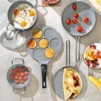 Schafer Breakfast Gri 7 Parça Pişirme Seti