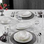 Schafer Chance Platin Yemek Takımı 56 Parça-platin Beyaz