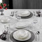 Schafer Chance Platin Yemek Takımı 56 Parça-Platin