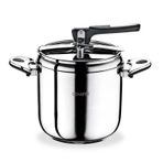 Schafer Classic 9 lt Siyah Inox Düdüklü Tencere