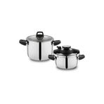 Schafer Compact 4 Lt + 6.5 Lt Düdüklü Tencere Seti