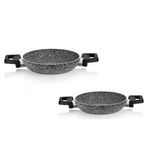 Schafer Eternal Sahan 2'li Set 18+22 cm Granit Yumurta Sahanı