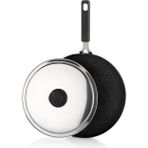 Schafer Fish Pan Kapaklı Balık Tavası 32 Cm-2 Parça - tava set - Siyah