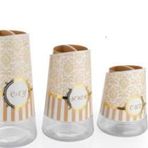 Schafer GLD02 Nesting 3 Boy Kavanoz Seti