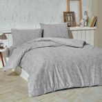 Schafer Gloria Tek Kişilik Nevresim Takımı-3 Prç. - 200 x 220 cm - Gri