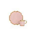 Schafer Goldie 6 Kisilik Kahve Fincan Seti 12 Parca-Pembe03