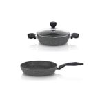 Schafer Granit 2li Set Karnıyarık 30 cm Tencere