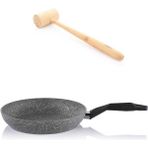 Schafer Granit Tava 30 cm ve Bambu Et Tokmağı