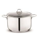 Schafer HELD-1S2817-13001-INX02 Held Çelik 24 cm Derin 2 Parça Inox Tencere