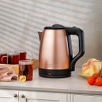 Schafer Hitze Paslanmaz Çelik Su Isıtıcı (Kettle)-Rosegold