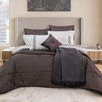 Schafer Home Casto Çeyiz Set 11 Parça-Antrasit - 11 Parça Çeyiz Seti