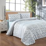 Schafer Home Forever Flower Cift Kisilik Nevresim Takimi 4 Parca-Asorti