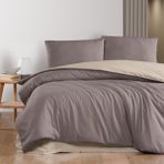 Schafer Home Mia Çift Kişilik Nevresim Takımı 4 Parça-Kahverengi - 200 x 220 cm