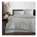 Schafer Home Perry Cift Kisilik Nevresim Takimi 4 Parca-Gri