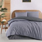 Schafer Home Perry Çift Kişilik Nevresim Takımı 4 Parça-Mor - 200 x 240 cm