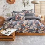 Schafer Home Premium Comfort Çift Kişilik Nevresim Takımı 6 Parça-Gri