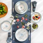 Schafer Iconic 24 Parça Mavi Yemek Takımı