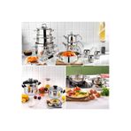 Schafer Mastercook 25 Parça Paslanmaz Çelik Çeyiz Seti
