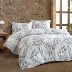 Schafer Natural Çift Kişilik Ranforce Nevresim Takımı - 200 x 220 cm - Renkli