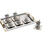Schafer Ottoman 40 Parça Çelik Çay Seti