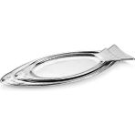 Schafer Ottoman Fish 2'li Sunum Tabağı-Gümüş