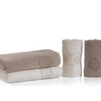 Schafer Premium Bej 4 Parça Hamam Seti