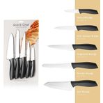 Schafer Quick Chef 5 Parça Siyah Bıçak Seti