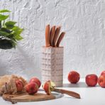 Schafer Quick Chef 6 Parca Standlı Bıcak Seti - 1 Adet