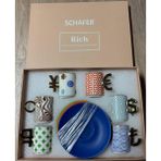 Schafer Rich 6 Kişilik Kahve Fincan Takımı 12 Prç - ASORTI02 - 1 Adet - 90 ml