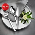 Schafer Sheen 18 Parça Yemek Grubu Çatal Kaşık Bıçak Takımı Paslanmaz Çelik 6 Kişilik - Gümüş
