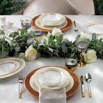 Schafer Silver Altın 01 56 Parça Yemek Takımı
