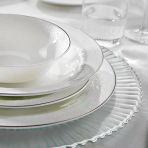 Schafer Silver Platin 02 56 Parça Yemek Takımı