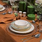 Schafer Tılsım Jade 60 Parça Yeşil Yemek Takımı