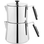 Schafer Toledo 2.2 lt Inox Çelik Büyük Boy 4 Parça Çaydanlık Takımı