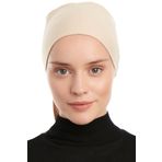 Schaless Kaymaz Bandana Büyük Boy Bone - %100 Pamuk, Şal Ve Eşarp Altı Için Konforlu Ve Pratik - Taş