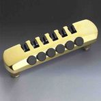 Schaller 12070500 Elektro Gitar Fiksli Altın Kuyruk