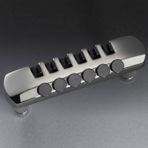 Schaller 12070600 Ruthenium Fiksli Elektro Gitar Kuyruğu