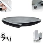 Schamiller Premium Pvc Kapı Pencere Contası Fitili 10MT - Kar-01 - Gri
