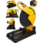 Schatz 2000W Bakır Sargılı Metal Şanzıman 355 mm Profil Metal Kesme Makinesi Sarı