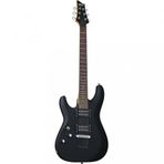 Schecter C-6 Deluxe Solak Elektro Gitar (Satin Black)