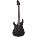 Schecter Damien-6 Solak Elektro Gitar (Satin Black) - standart - Çok Renkli