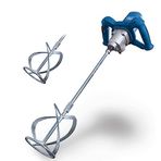 Scheppach 5907803901 el mikseri/karıştırıcı PM1600, harç, sıva ve renk karışımı için ideal, ergonomik el tutma yerleri, ayarlanabilir Ruehrgeschwindigkeit, 2-Vites Dişlisi, motor: 1600 W, W, 230 V